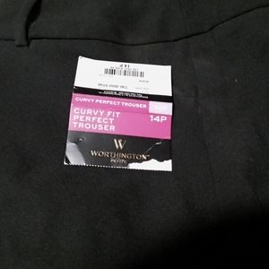Worthington 14P black trousers